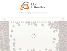 Tablet Screenshot of fsvinfiscalibus.nl